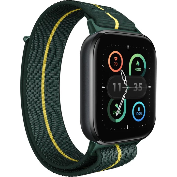 Motorola Moto Watch Fit Aluminum Reloj Inteligente Con Banda Tejido Pantalla Luminosa 1.9" Bluetooth