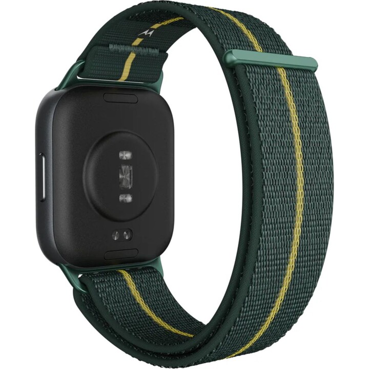 Motorola Moto Watch Fit Aluminum Reloj Inteligente Con Banda Tejido Pantalla Luminosa 1.9" Bluetooth