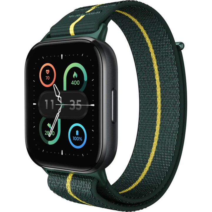 Motorola Moto Watch Fit Aluminum Reloj Inteligente Con Banda Tejido Pantalla Luminosa 1.9" Bluetooth