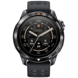 Mibro GS Pro 2 Smartwatch, Padel Statistics, GPS, 5ATM, 1.43" AMOLED Display, 20-Day Auto Power-On, Dual Strap, Grey