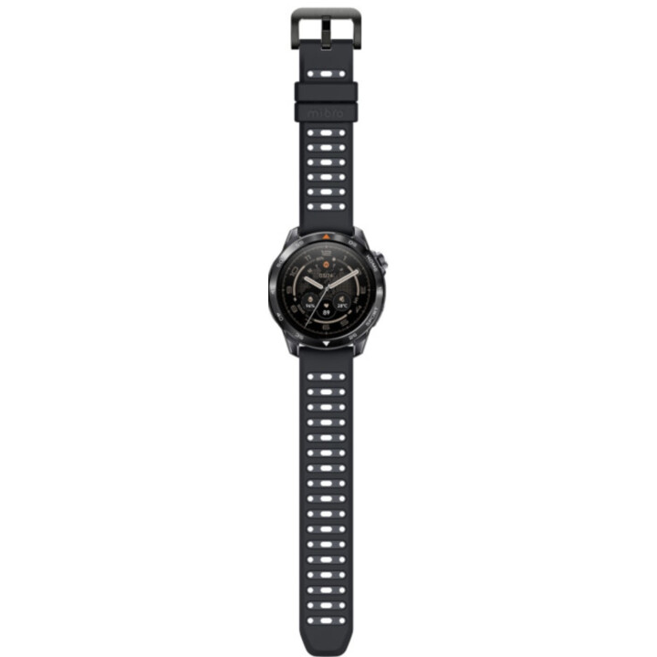 Mibro GS Pro 2 Smartwatch, Estadísticas de Padel, GPS, 5ATM, 1.43" AMOLED Display, 20-Day Auto Power-On, Dual Strap, Gris