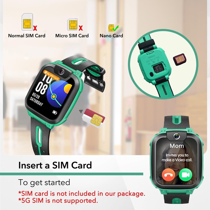 Imoo Smartwatch-Telefon z1 Grün
