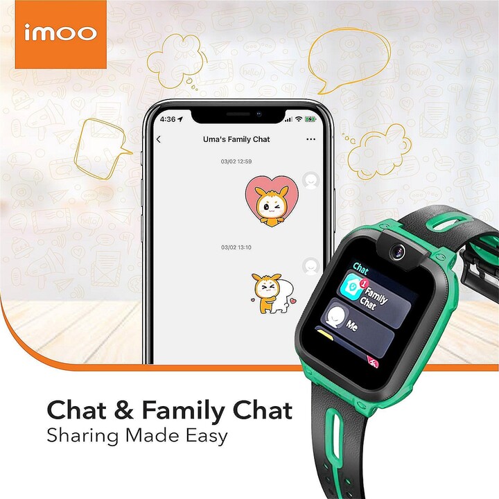 Imoo Smartwatch-Telefon z1 Grün