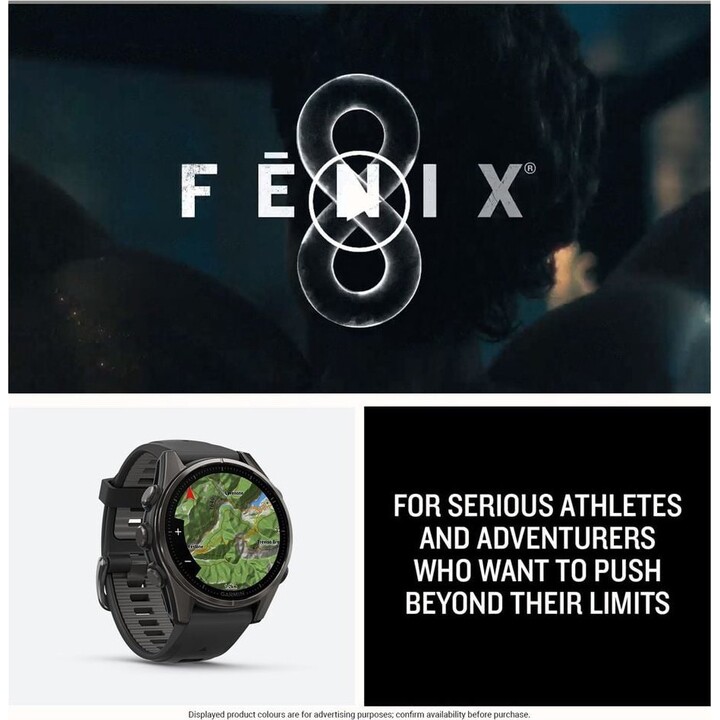 Garmin Fenix ​​8 AMOLED 43mm Negro