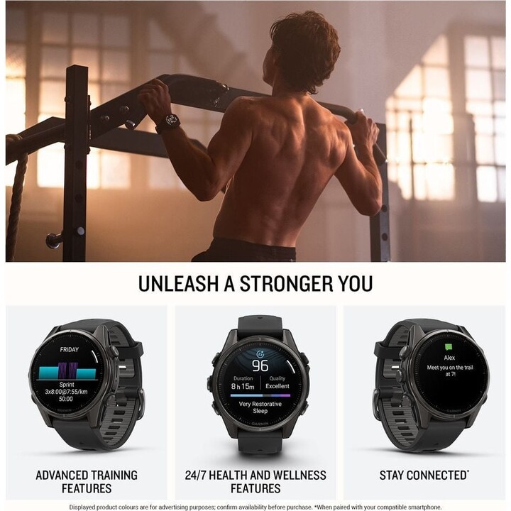 Garmin Fenix ​​8 AMOLED 43mm Negro