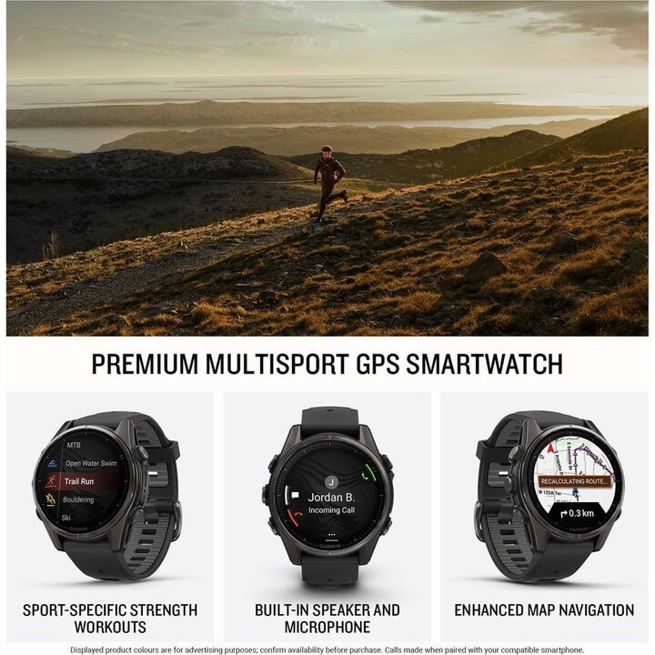 Garmin Fenix ​​8 AMOLED 43mm Negro