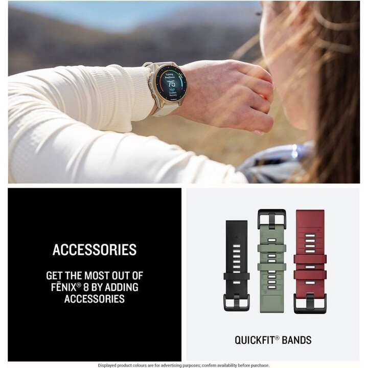 Garmin Fenix ​​8 AMOLED 43mm Negro