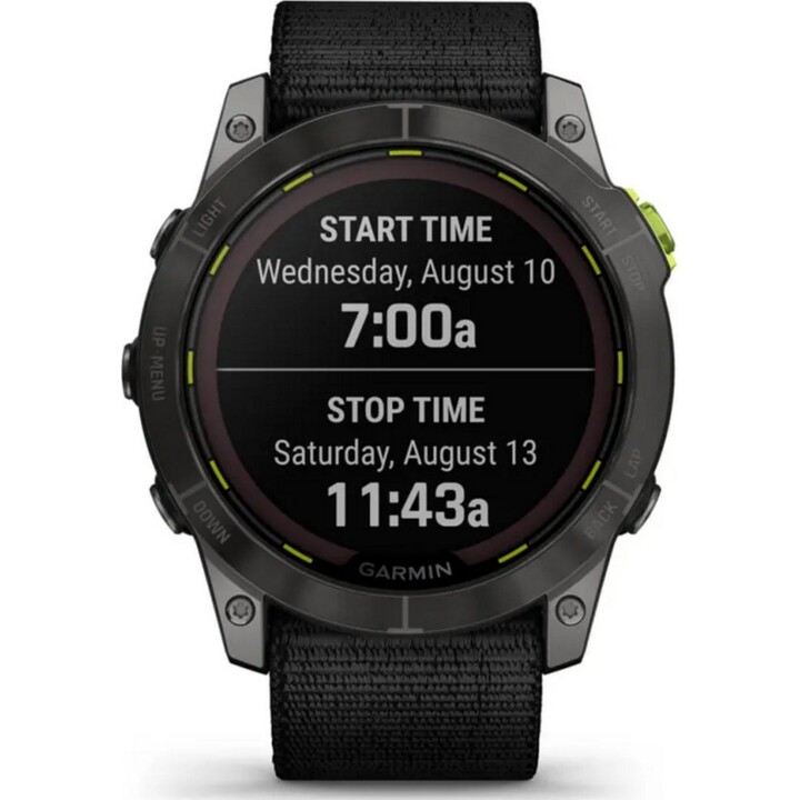 Garmin Enduro 2 3,56 cm (1.4") MIP 35 mm Digital 280 x 280 Pixeles Pantalla táctil Gris Wifi GPS (satélite)