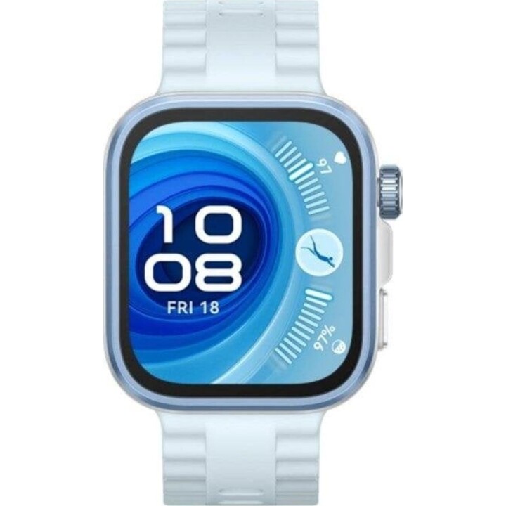 Huawei Watch Fit 4 Pro Smartwatch with GPS, Bluetooth, 1.82" AMOLED Display, Sapphire Blue, and Health Extras