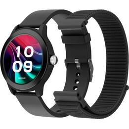 SPC Smartee Duo Vivo 2 9655N Smartwatch/ Notifications/ Heart Rate/ Black/ Includes Extra Strap