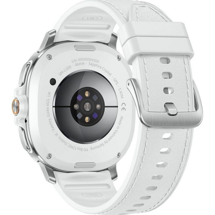 Samsung Galaxy Watch8 Classic, 46mm, Bluetooth, AI Smart Watch, Processeur 3nm, Coach Health & Sleep, blanc