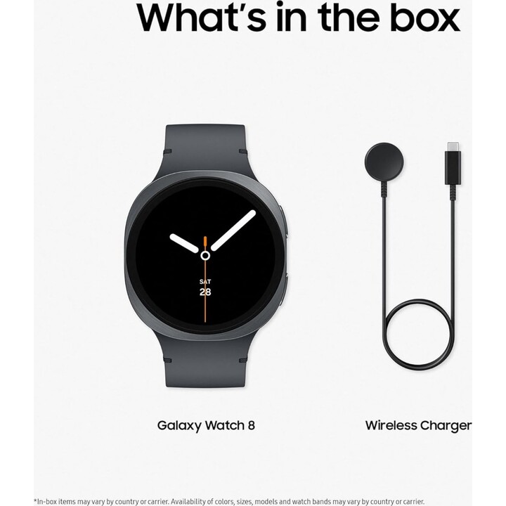 Samsung Galaxy Watch8, 44mm, LTE Bluetooth, AI Smart Watch, procesador de 3nm, SM-L335FDAADBT, gris
