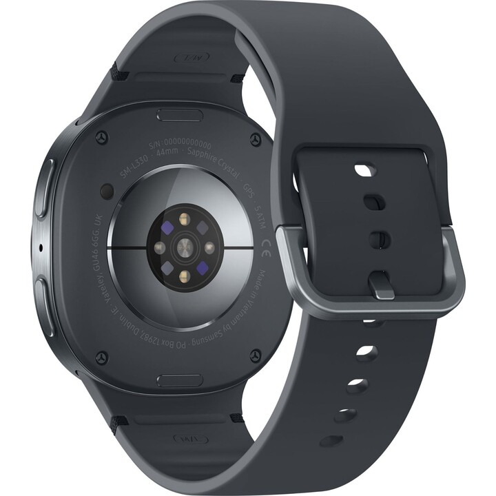 Samsung Galaxy Watch8, 44mm, Bluetooth, AI Smart Watch, 3nm Processor, Health & Sleep Coach, Graphite, Gray
