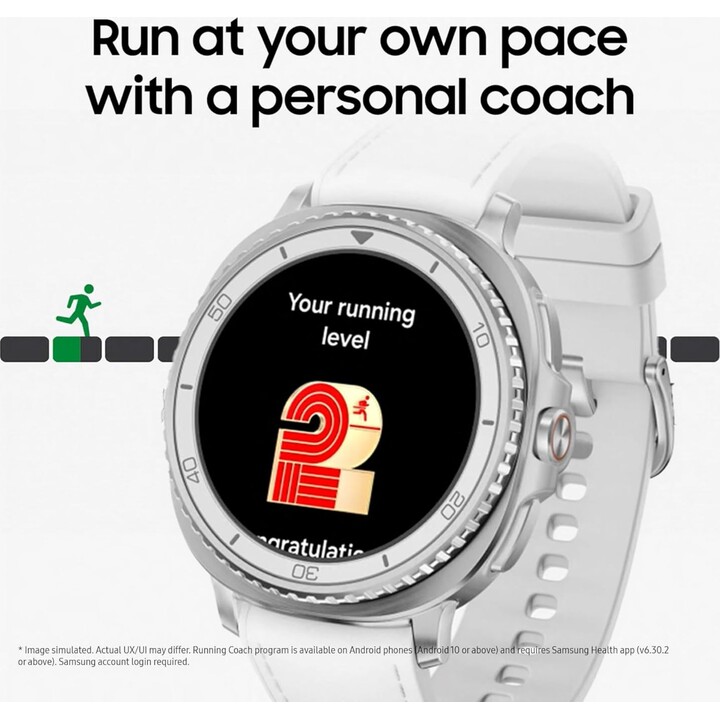 Samsung Galaxy Watch8 Classic, 46mm, Bluetooth, AI Smart Watch, 3nm Processor, Health & Sleep Coach, White