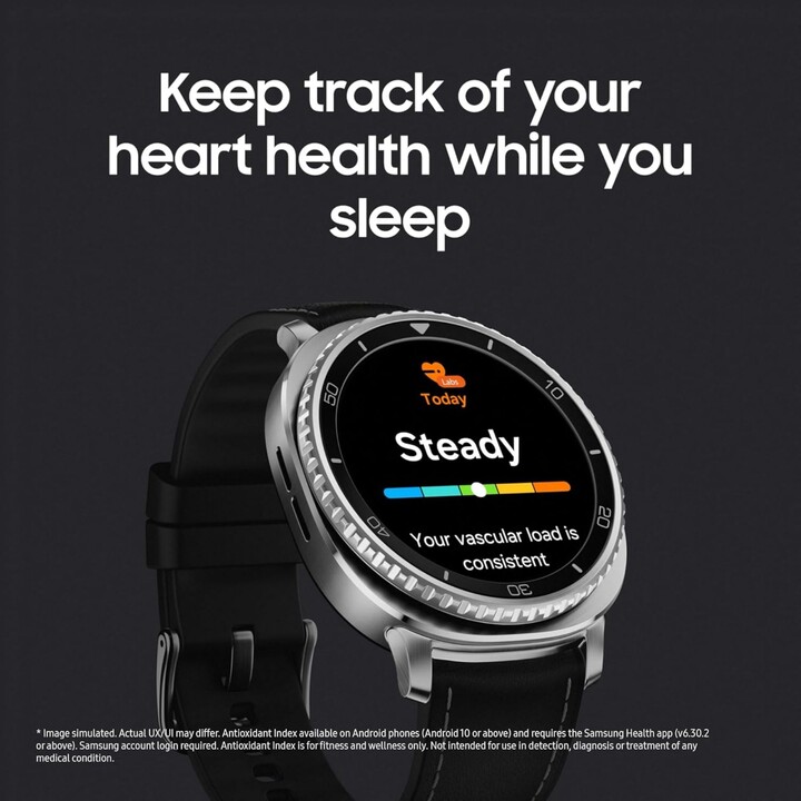 Samsung Galaxy Watch8 Classic, 46mm, Bluetooth, AI Smart Watch, 3nm Processor, Health & Sleep Coach, White