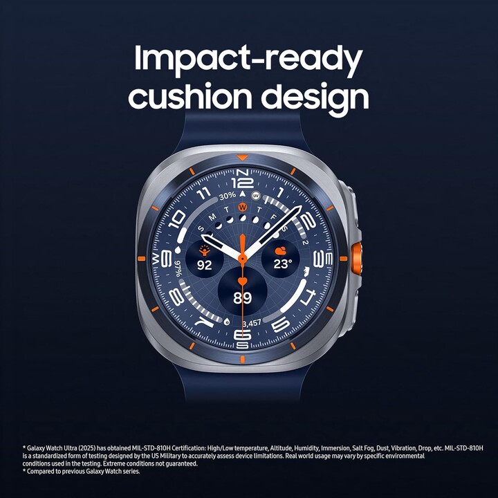 Samsung Galaxy Watch Ultra L705 2025 47 mm LTE Gris titanio - Región Este