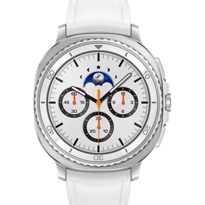 Samsung Galaxy Watch8 Classic, 46mm, LTE Bluetooth, AI Smart Watch, procesador de 3nm, SM-L505FZWAEUE, blanco