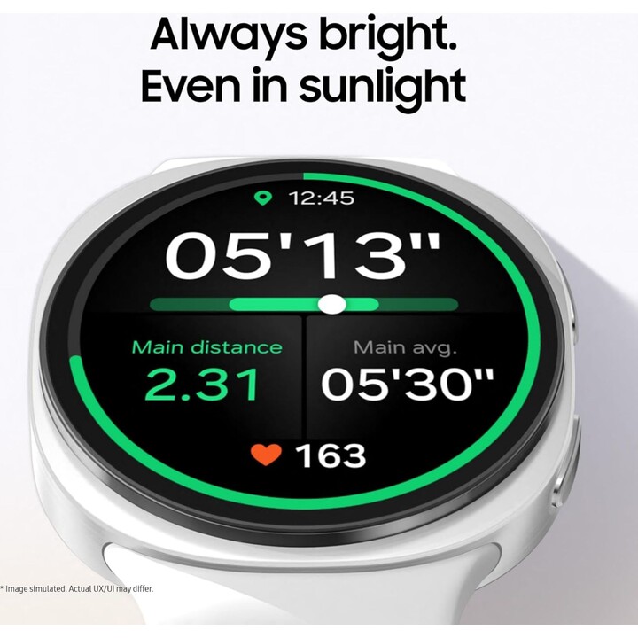 Samsung Galaxy Watch8, 44mm, LTE Bluetooth, AI Smart Watch, procesador de 3nm, SM-L335FZSAEUE, plata