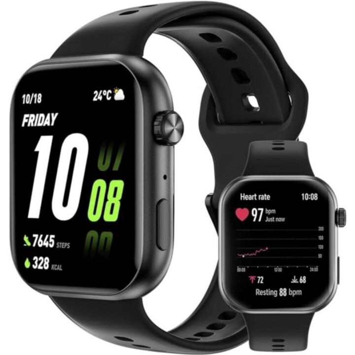 Honor Choice Watch 2i Smartwatch 1.85" AMOLED 109 Deporte SpO2 Ritmo Cardíaco Android/iOS Negro