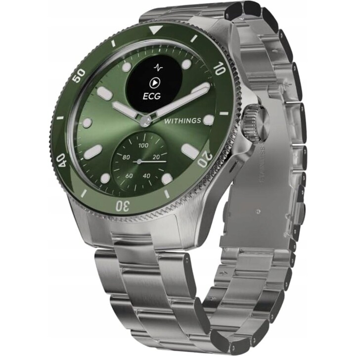 Reloj inteligente Withings ScanWatch Nova Elegant de 42 mm para el seguimiento de la salud