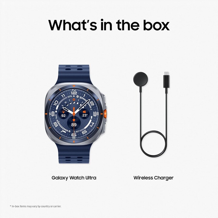 Samsung Galaxy Watch Ultra L705 2025, 47 mm, LTE, bleu de titane