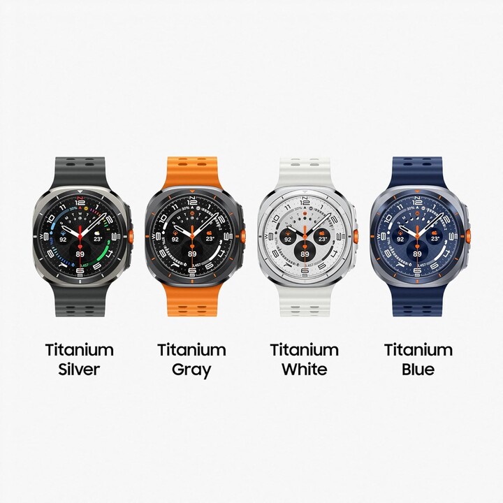 Samsung Galaxy Watch Ultra L705 2025, 47 mm, LTE, bleu de titane