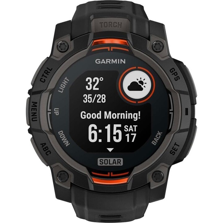 Garmin Instinct® 3 – 45 mm, Solar View Black