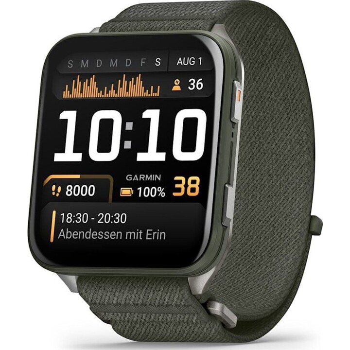 Garmin Venu X1 5,08 cm (2") AMOLED Digital 448 x 486 Pixeles Pantalla táctil Gris Wifi GPS (satélite)