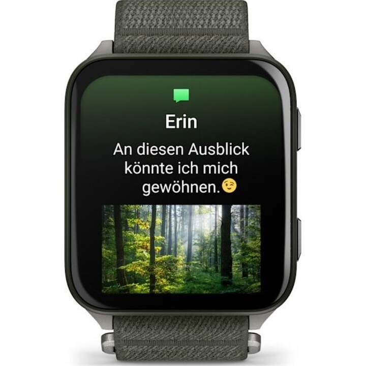 Garmin Venu X1 5,08 cm (2") AMOLED Digital 448 x 486 Pixeles Pantalla táctil Gris Wifi GPS (satélite)