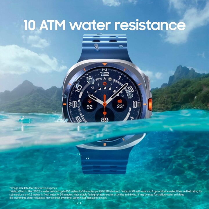 Samsung Galaxy Watch Ultra L705 2025 47 mm LTE Región Este - Gris titanio SM-L705FZA2EUB