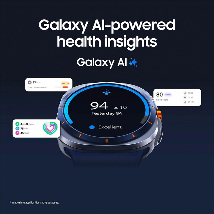 Samsung Galaxy Watch Ultra L705 2025 47 mm LTE Región Este - Gris titanio SM-L705FZA2EUB