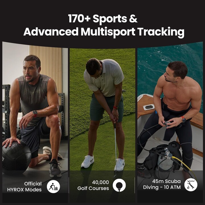 Amazfit Balance 2 Xt 3,81 Cm (1.5") Amoled Digital 480 X 480 Pixeles Pantalla Táctil Negro Wifi Gps (satélite)