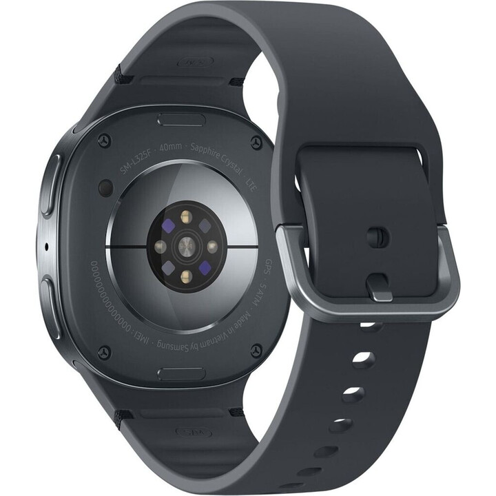 Samsung Galaxy Watch8, 40 mm, LTE Bluetooth, procesador de 3nm, entrenador de salud y sueño, grafito, gris, AI Smart Watch