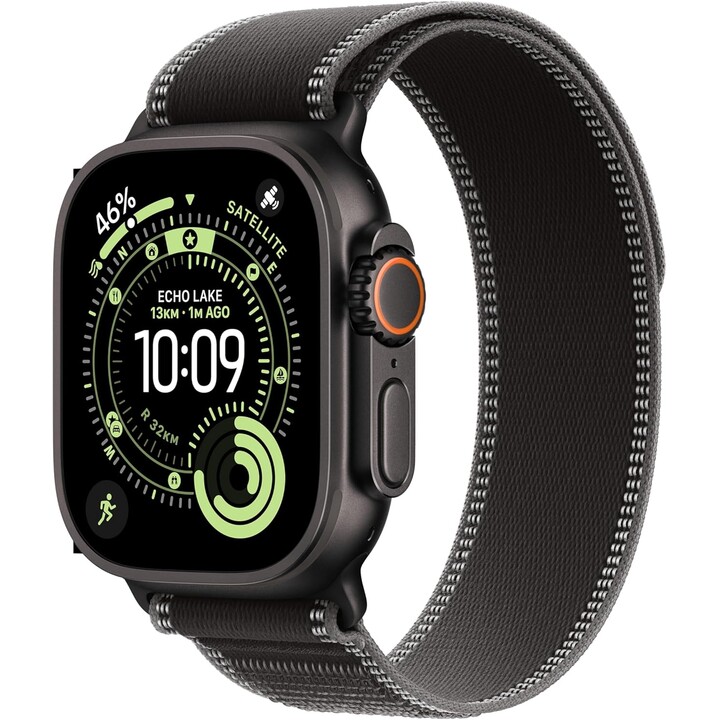 Apple Watch Ultra 3 GPS Cellular 49mm Caja de Titanio Natural Correa Loop Trail Black - Size M/L