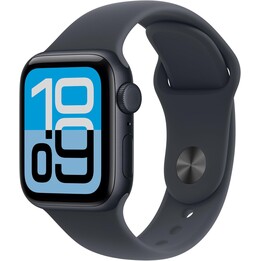 Apple Watch SE3 2025 GPS Cellular Caja de aluminio medianoche de 40mm con correa deportiva medianoche Talla S/M