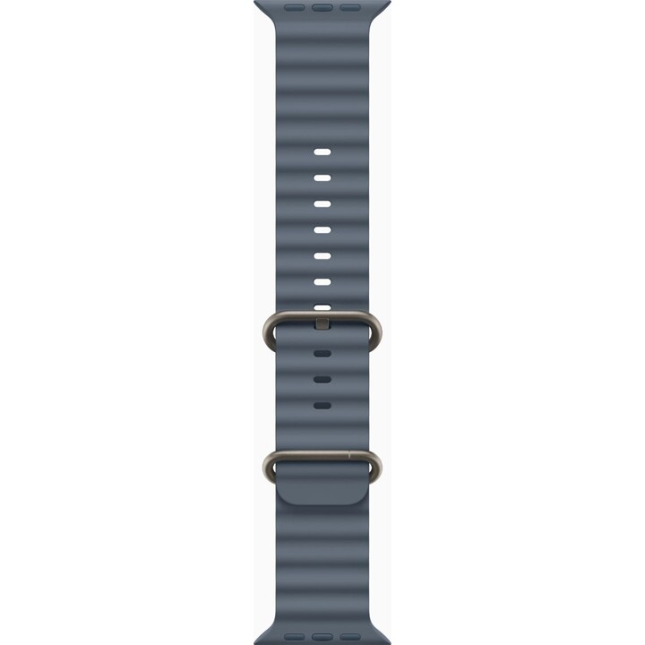 Apple Watch Ultra 3 GPS Cellular Caixa de titânio natural de 49 mm com pulseira azul oceano náutico