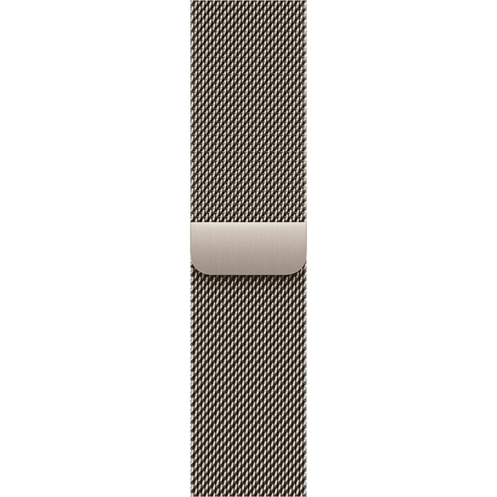 Apple Watch Series 11 GPS Cellular 42mm Natural Titanium Case with Natural Milanese Loop - One Size