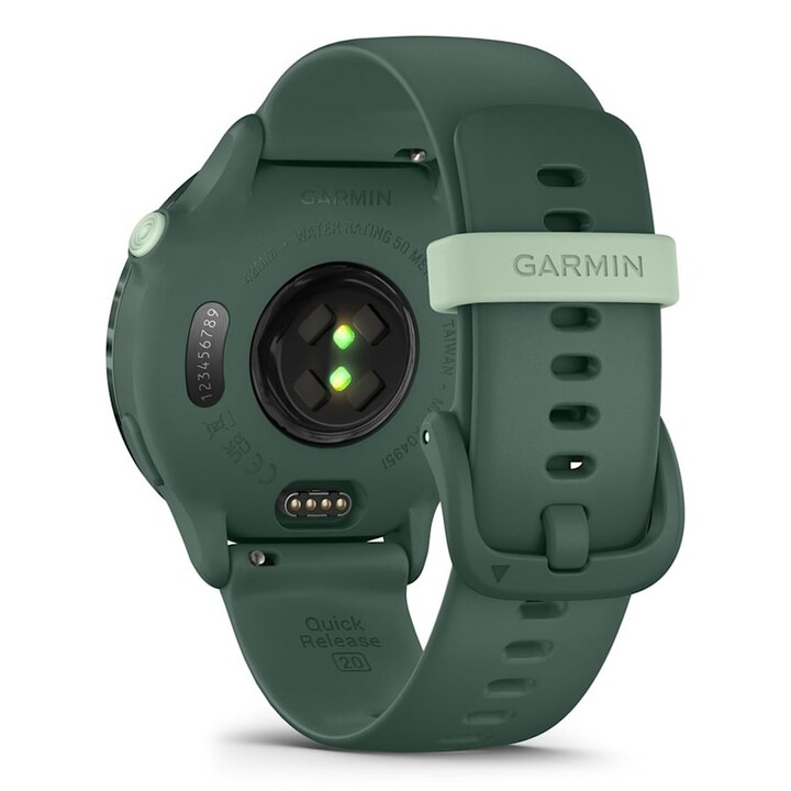 Garmin vívoactive 6 3.05 cm (1.2") AMOLED 42 mm Digital 390 x 390 Pixels Touchscreen Green Wi-Fi GPS (satellite)