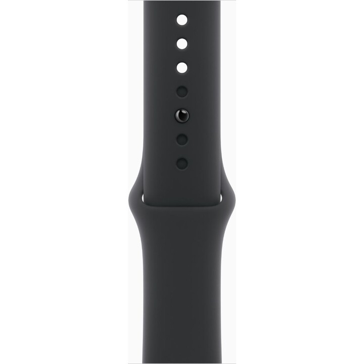 Apple Watch Series 11 GPS Cellular 46mm Caja de titanio negro pizarra y correa deportiva negra - Talla M/L