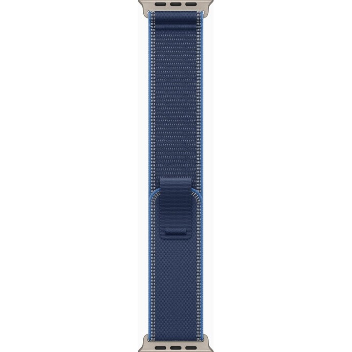 Apple Watch Ultra 3 GPS Cellular 49mm Caja de titanio natural Correa Loop Trail Azul brillante - Talla S/M