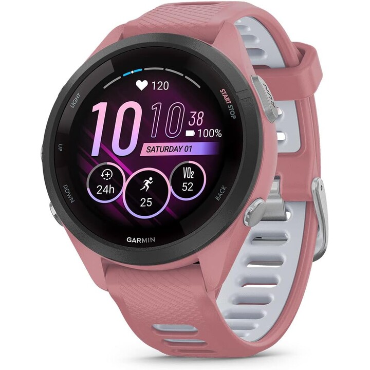 GPS Garmin Forerunner 265S 42 mm rose/noir