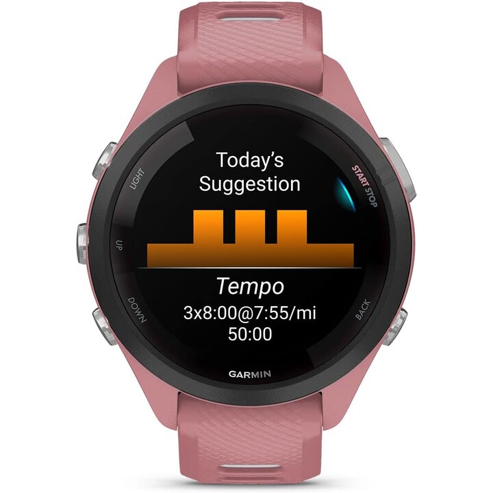 GPS Garmin Forerunner 265S 42 mm rose/noir