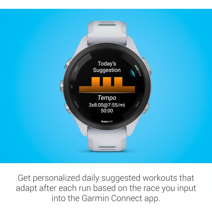 Garmin Forerunner 265S GPS 42mm Blanco/Negro