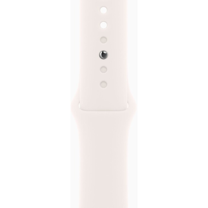 Apple Watch Series 11 GPS Cellular Cassa in alluminio oro rosa da 42 mm con cinturino sportivo rosa cipria - Taglia S/M