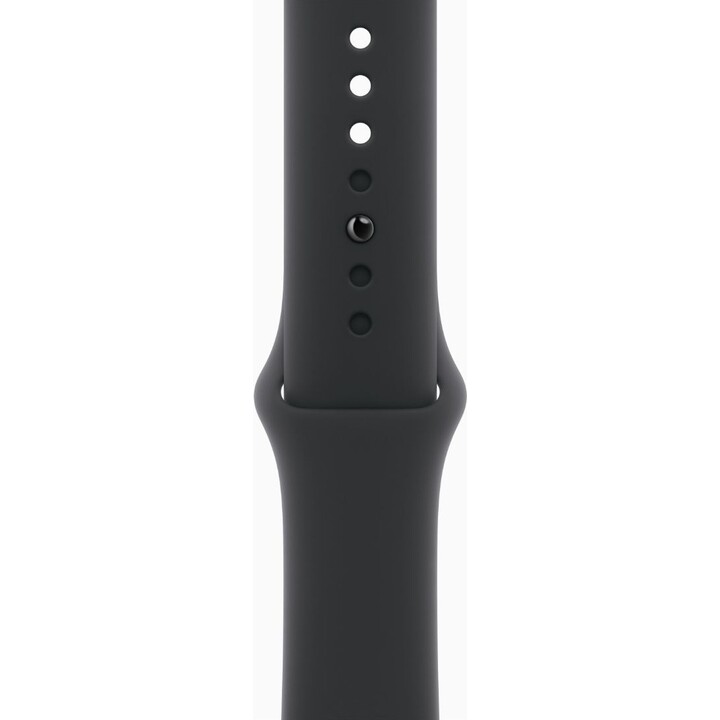 Apple Watch Series 11 GPS Cellular 46mm Caja de aluminio gris espacial con correa deportiva negra - S/M