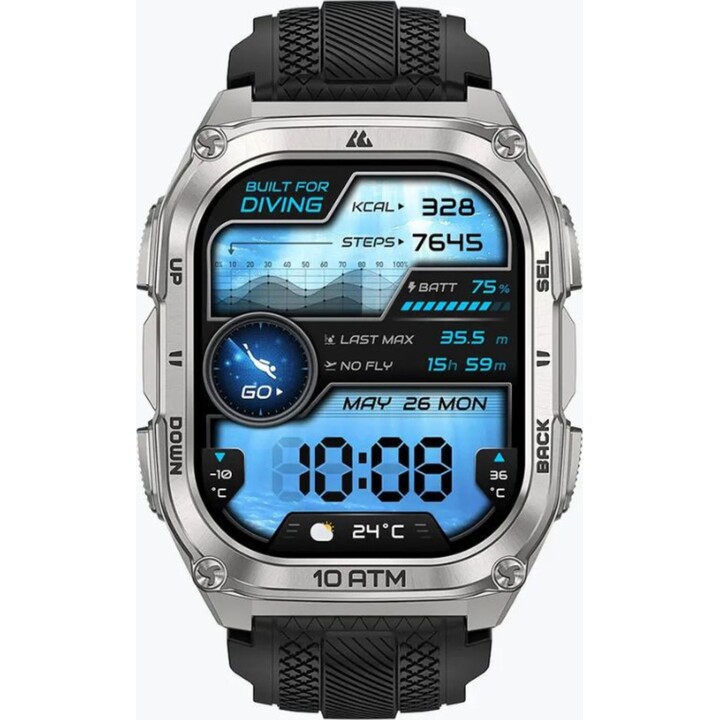 Kospet Tank M4 Silver - Smartwatch