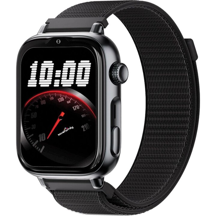 Smartwatch SaveWatch Plus 2 llamada y GPS / Savefamily / 680 mAh / NanoSIM / Silicona / Negro / Black is black