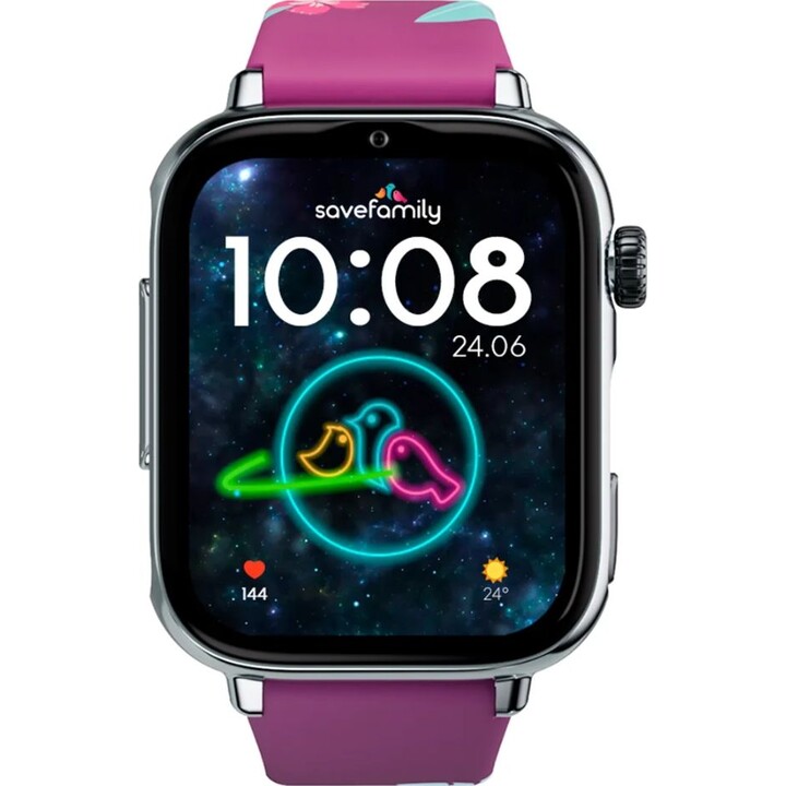 Smartwatch SaveWatch Plus 2 llamada y GPS / Savefamily / 680 mAh / NanoSIM / Silicona / Plata / Maui