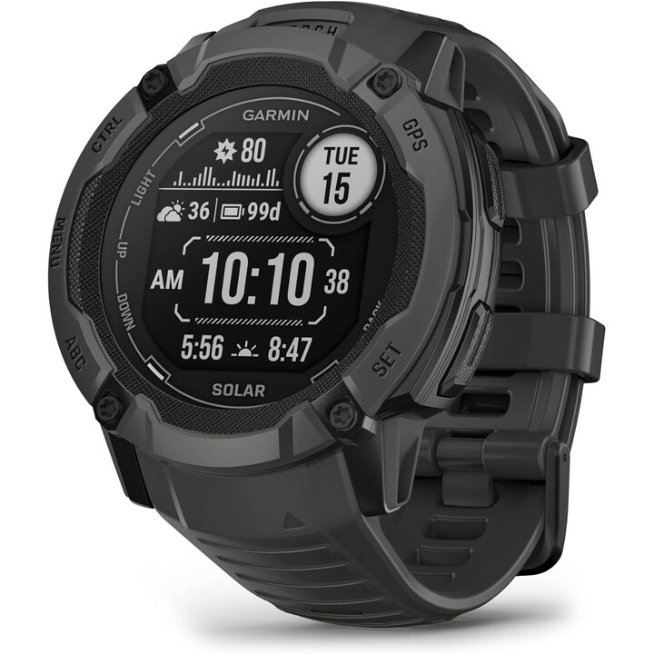 Garmin Instinct 2X Solar 50mm Black - Smartwatch with GPS and NFC