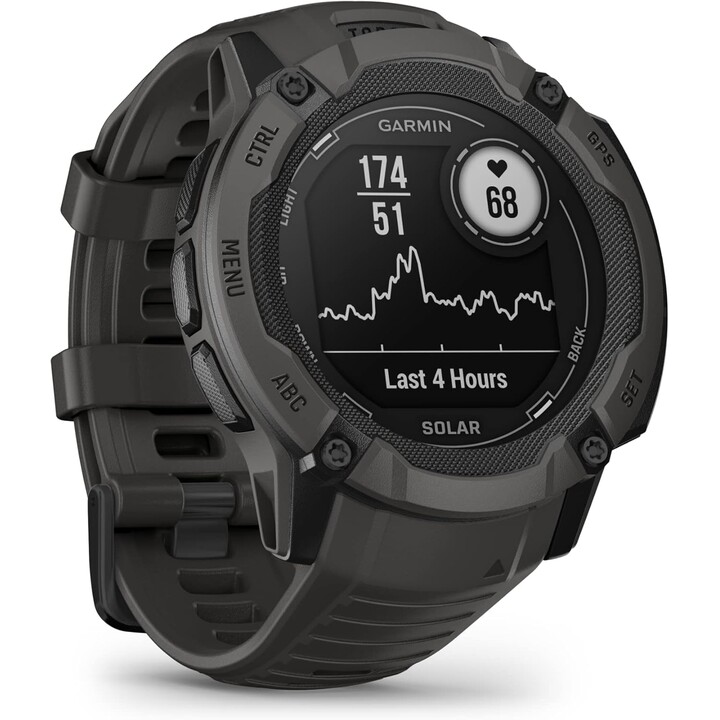 Garmin Instinct 2X Solar 50mm Black - Smartwatch with GPS and NFC